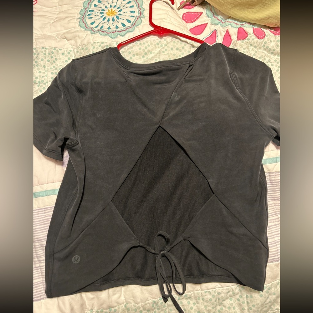 Lululemon open tie back
